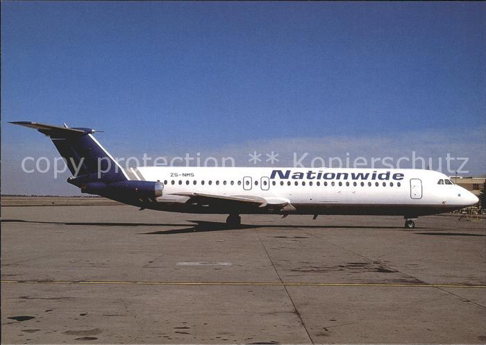 Flugzeuge Zivil Nationwide Air Bac 1-11-509EW ZS-NMS c/n 186