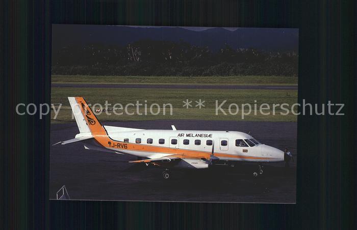 Flugzeuge Zivil Air Melanesiae Embraer 110P1 Bandeirante YJ-RV6 c/n 110221