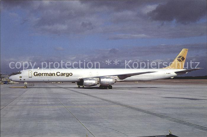 Flugzeuge Zivil German Cargo McDonnell Douglas DC-8-73AF