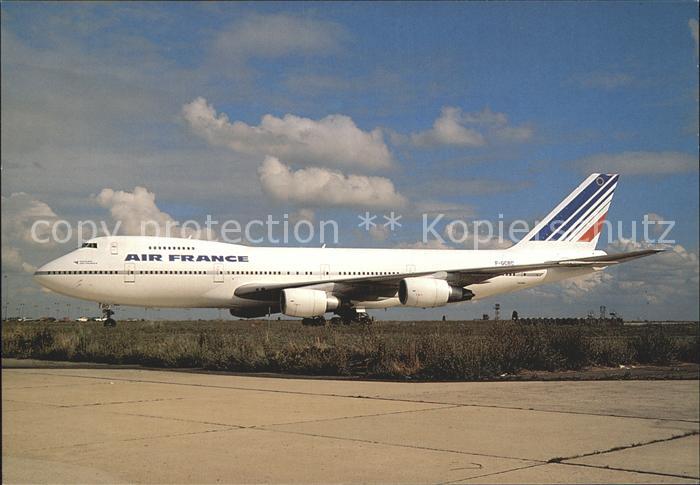 Flugzeuge Zivil Air France Boeing 747-200 F-GCBD