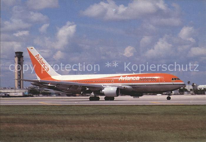 Flugzeuge Zivil Avianca Colombia Boeing 767-200ER N-986AN