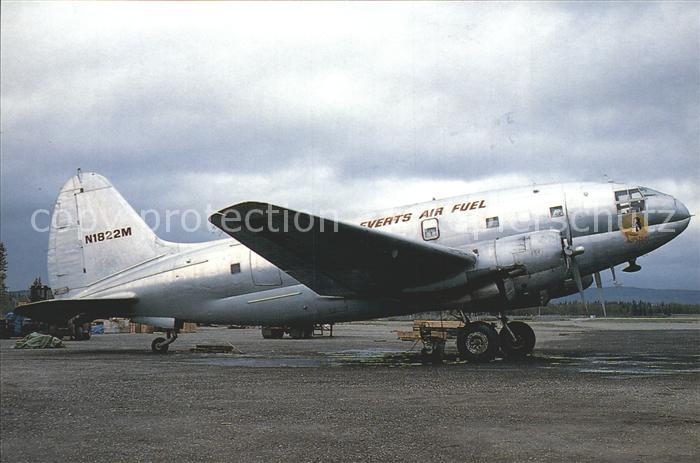 Flugzeuge Zivil Everts Air Fuel Curtiss C-46F N1822M c/n 22521