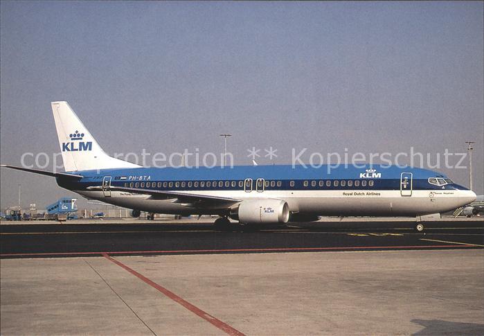 Flugzeuge Zivil KLM Boeing 737-406 PH-BTA