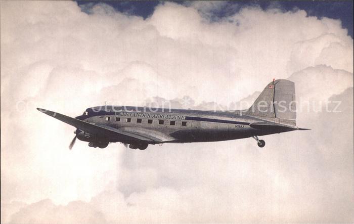 Flugzeuge Zivil Alexander Aeroplane DC-3A