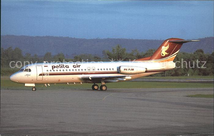 Flugzeuge Zivil Pelita Air Matak Fokker 28 Fellowship 4000 PK-PJM cn 11178