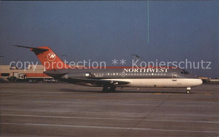 Flugzeuge Zivil Northwest McDonnell Douglas DC-9-15F N9
