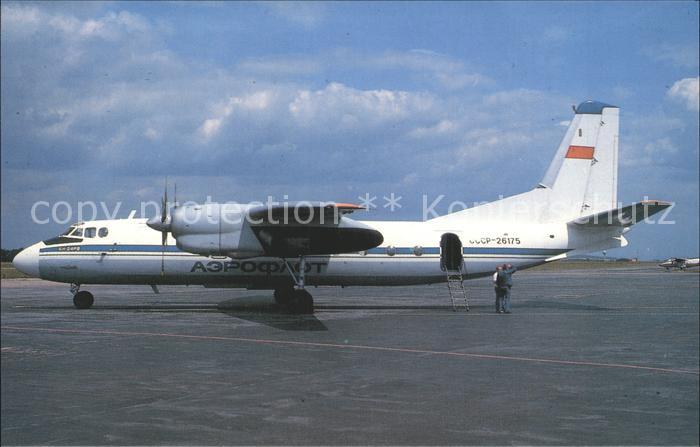 Flugzeuge Zivil Aeroflot AN-24RV CCCP-26175