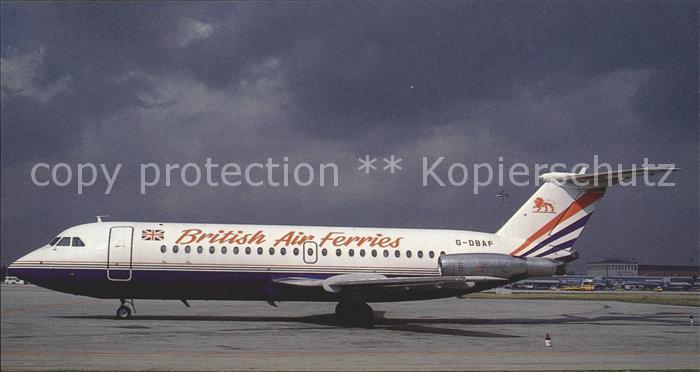 Flugzeuge Zivil British Air Ferries BAe 111-201AC c/n 011 G-DBAF