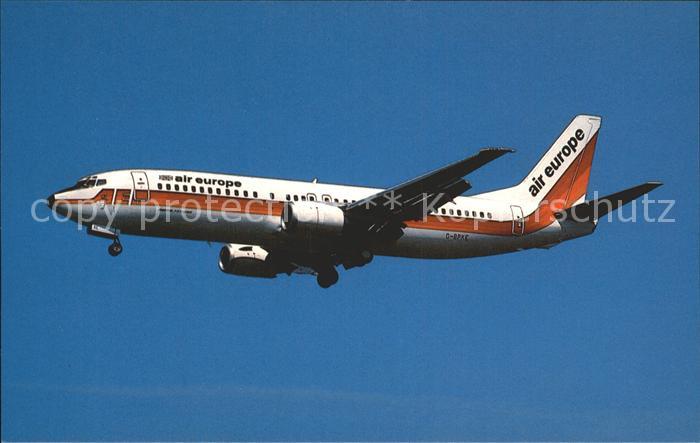 Flugzeuge Zivil Air Europe Boeing 737-4S3 G-BPKE MSN 24167