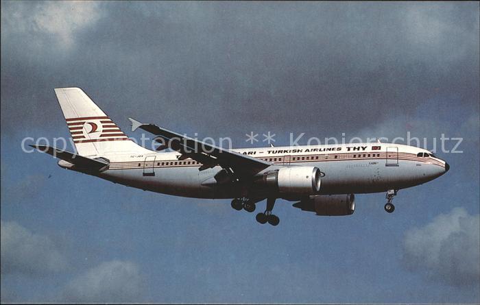 Flugzeuge Zivil THY Turkish Airlines Airbus A310-304 TC-JDA MSN 496