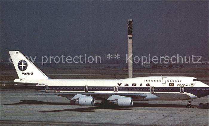 Flugzeuge Zivil Varig SA Boeing 747-341 PP-VOB MSN 24107