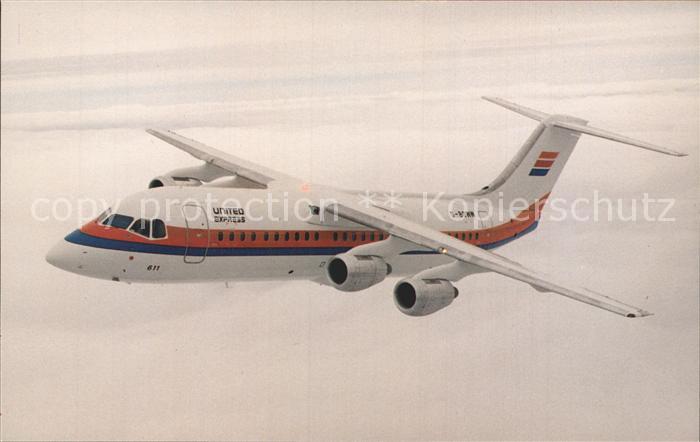 Flugzeuge Zivil United Express/Air Wisconsin British Aerospace BAe 146-300