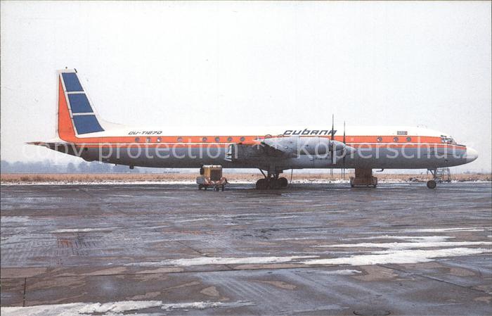 Flugzeuge Zivil Cubana IL-180 CU-T1270