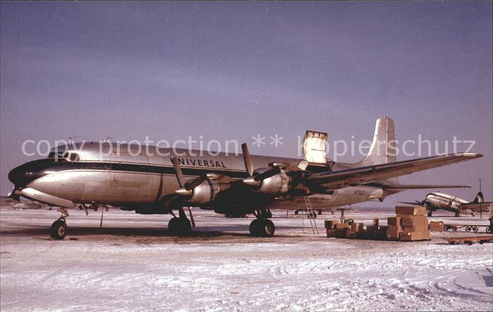 Flugzeuge Zivil Universal Airlines Douglas DC-7