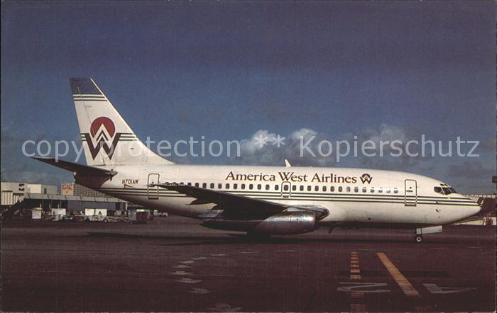 Flugzeuge Zivil America West Airlines Boeing 737-130