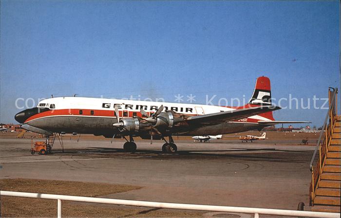 Flugzeuge Zivil Germanair McDouglas DC-6 D-ABAY c/n 44070