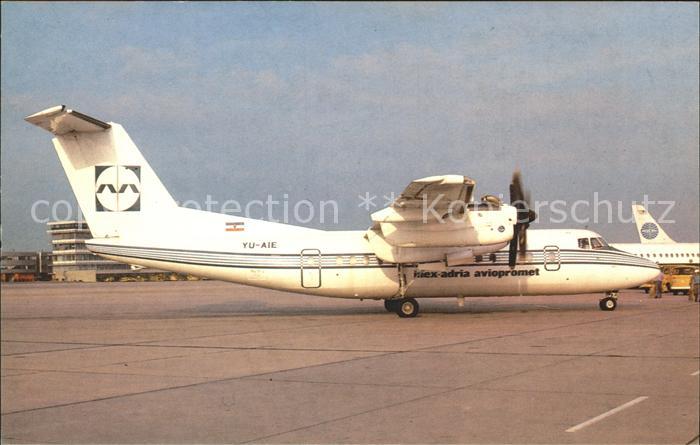 Flugzeuge Zivil Inex-Adria Aviopromet De Havilland Dash 7 YU-AIE c/n 90
