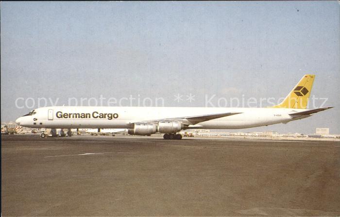 Flugzeuge Zivil German Cargo McDouglas DC-8-73AF D-ADUO c/n 46047