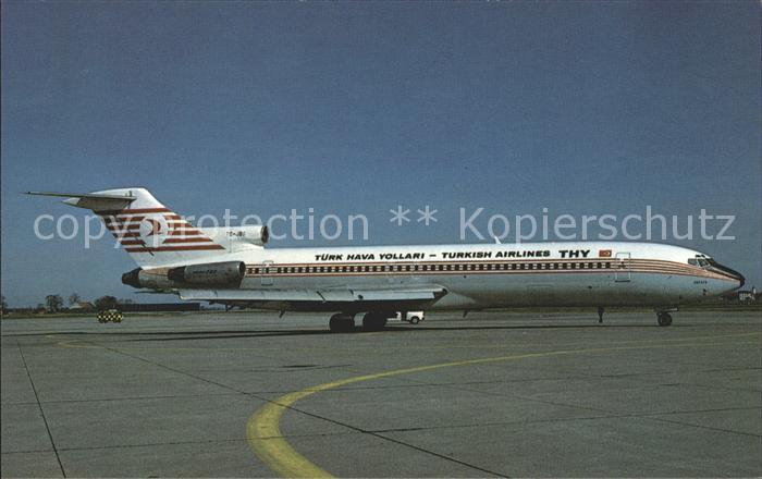Flugzeuge Zivil Turkish Airlines Boeing 727-200