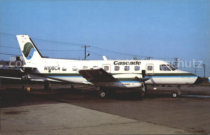 Flugzeuge Zivil Cascade Airways Embraer 110P2 Bandeirante N108CA c/n 110241