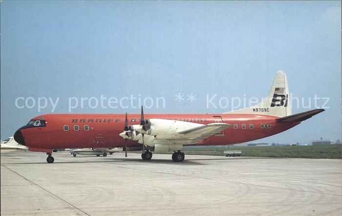 Flugzeuge Zivil Braniff International Lockheed L-188A Electra