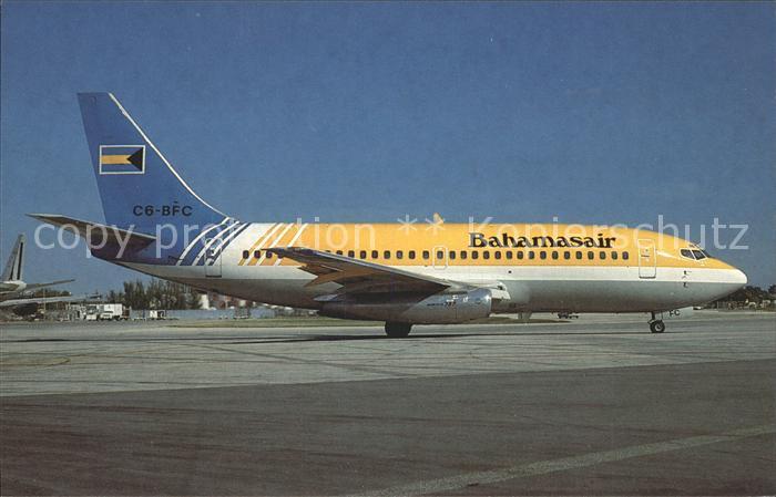 Flugzeuge Zivil Bahamasair Boeing 737-2L9 Advanced C6-BFC
