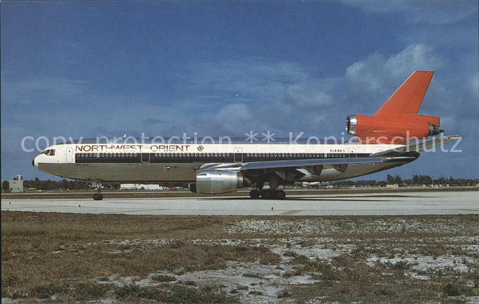 Flugzeuge Zivil Northwest Orient McDonnell Douglas DC-10-40