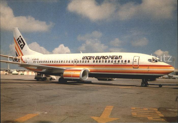 Flugzeuge Zivil Intereuropean Boeing 737