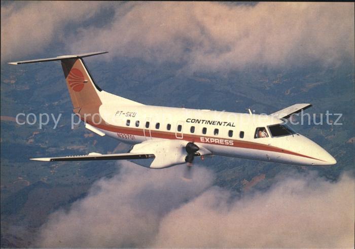 Flugzeuge Zivil Continental Express Brasilia PT-SKU