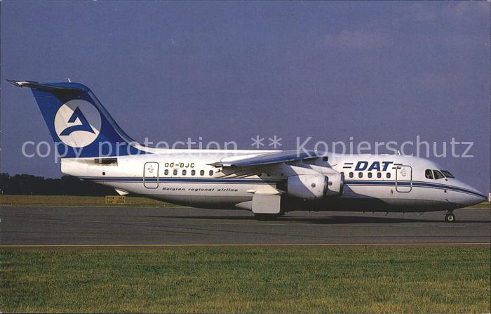 Flugzeuge Zivil DAT-Belgian Regional Airlines OO-DJC BAe 146-200 c/n 2069