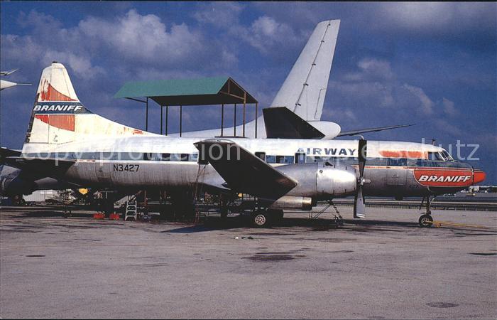 Flugzeuge Zivil Braniff Convair 340 N3427