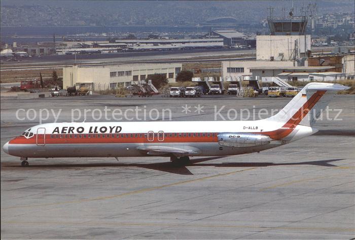 Flugzeuge Zivil Aero Lloyd DC-9-32 D-ALLB c/n 47680