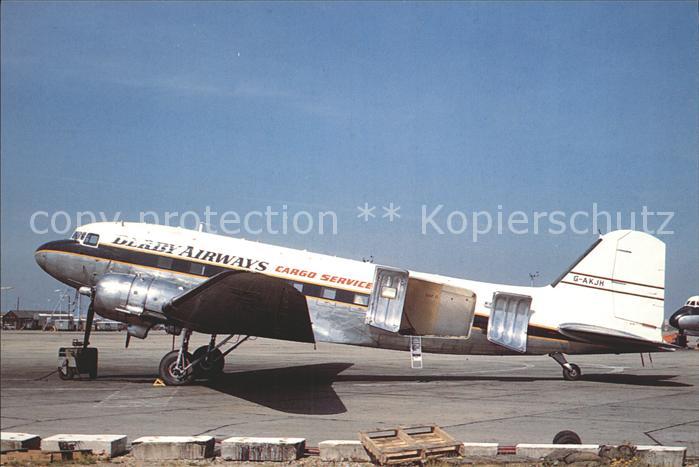 Flugzeuge Zivil Derby Airways Cargo Douglas DC-3 G-AKJH C/n 13164