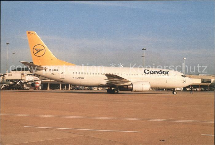 Flugzeuge Zivil Condor Boeing 737-330 D-ABWE C/N 23837
