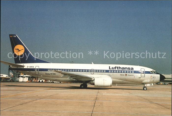 Lufthansa Boeing 737-330 D-ABXA C/N 23522