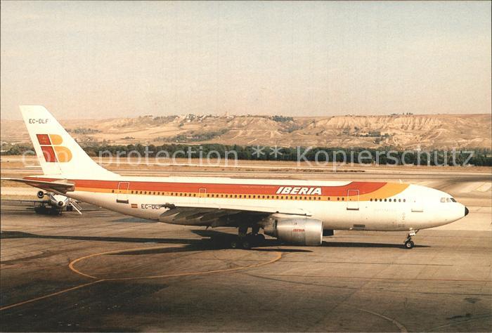 Flugzeuge Zivil Iberia A300-B4 EC-DLF C/N 133