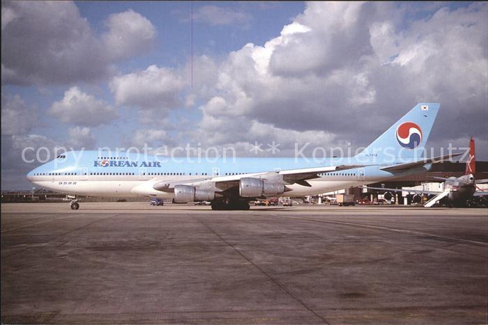 Flugzeuge Zivil Korean Air Boeing 747-2B5B HL7458 C/n 22485