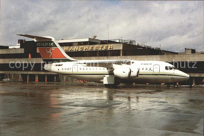 Flugzeuge Zivil Manx Airlines BAe 146 SRS 100 G-OJET C/N E1004