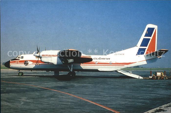 Flugzeuge Zivil Cubana Antonov 26