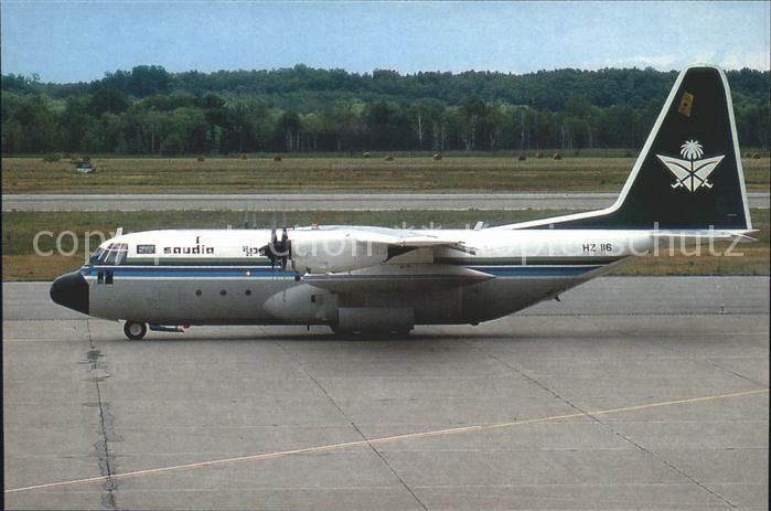 Flugzeuge Zivil Saudia Lockheed L100-30 Herules