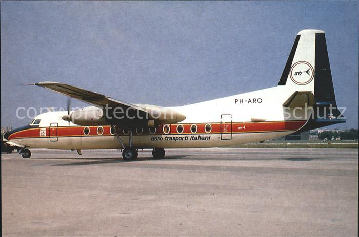 Flugzeuge Zivil ATI Fokker F27 PH-ARO