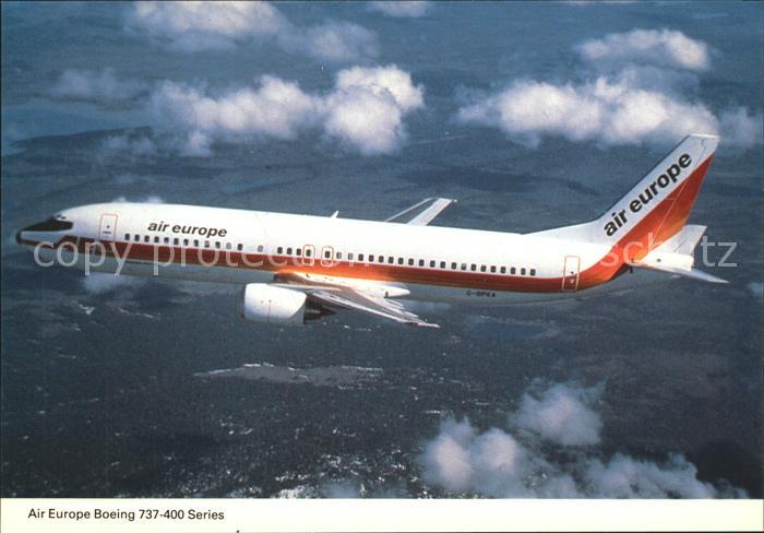 Flugzeuge Zivil Air Europe Boeing 737-400 series