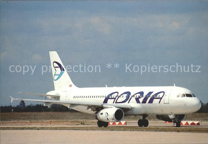 Flugzeuge Zivil Adria Airways Airbus 320 YU-AOA