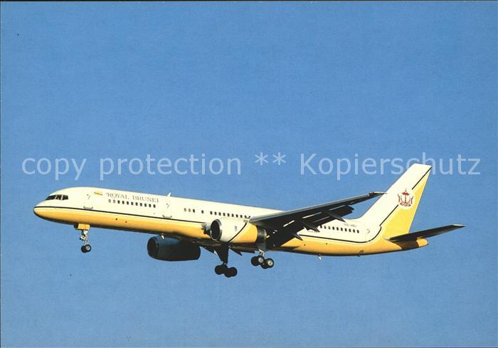 Flugzeuge Zivil Royal Brunei Boeing 757 V8-HBI