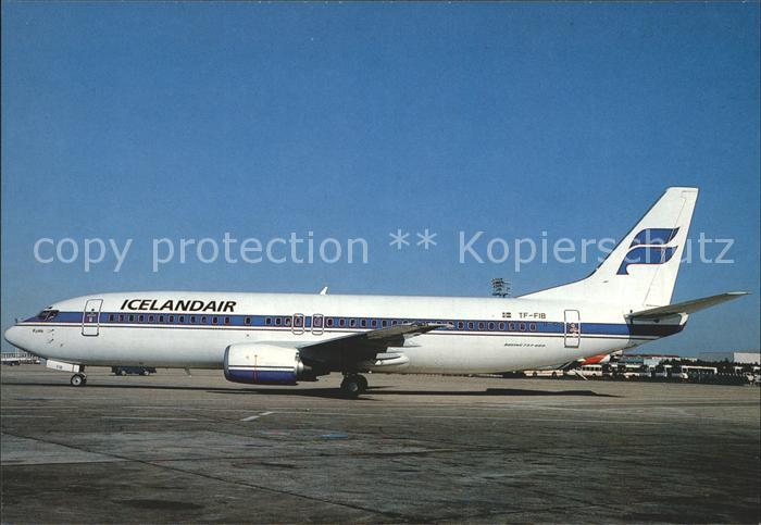 Flugzeuge Zivil Icelandair Boeing 737-400 TF-FIB