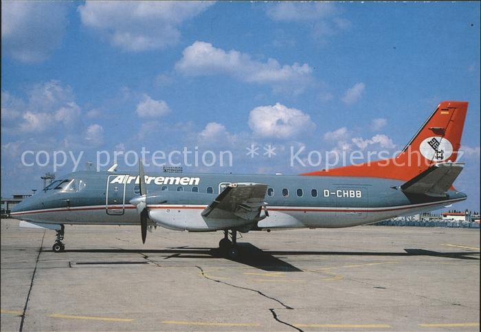 Flugzeuge Zivil Air Bremen Saab 340 D-CHBB