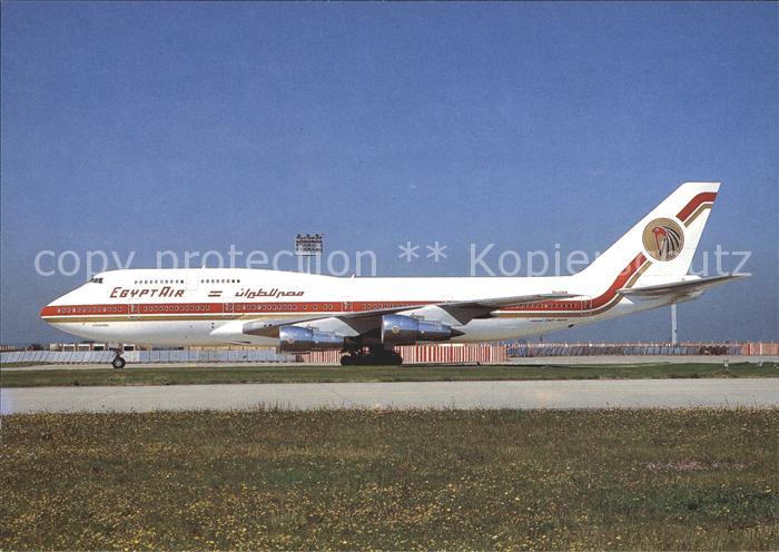 Flugzeuge Zivil Egyptair Boeing 747-366 SU-GAM cn 24162