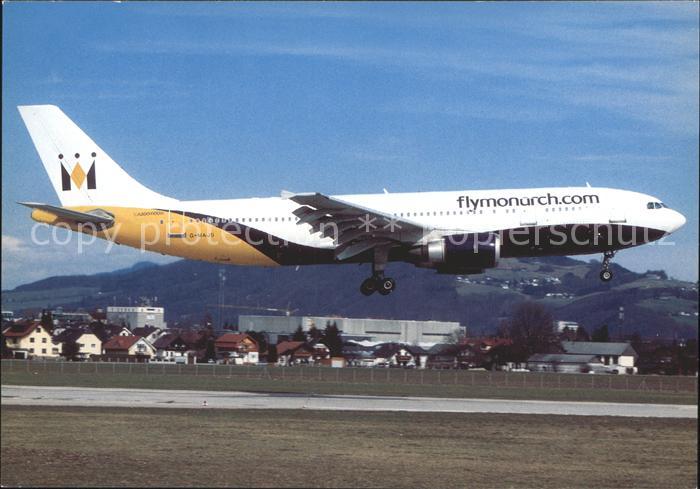 Flugzeuge Zivil Monarch Airlines Aibus A300-605R G-MAJS c/n 604