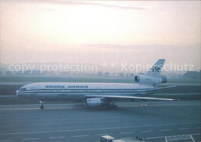 Flugzeuge Zivil Nigeria Airways McDonnell-Douglas DC-10-30 5N-ANN
