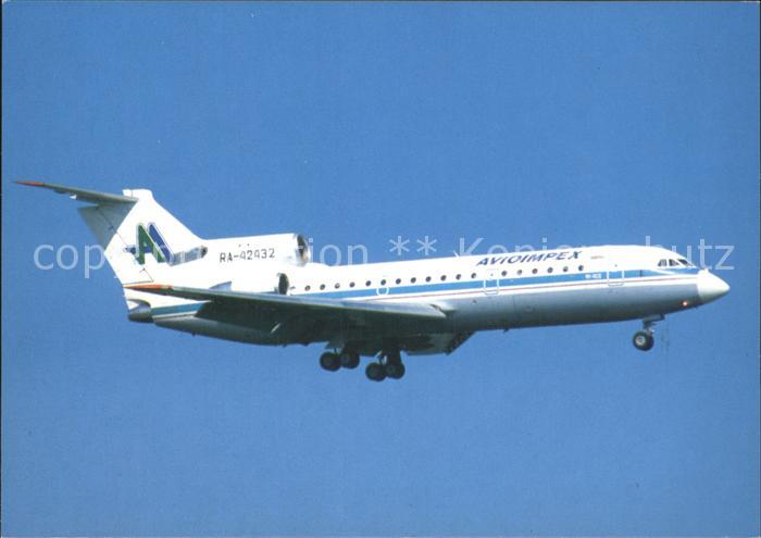 Flugzeuge Zivil Avioimpex Jakovlew Jak-42D RA-43432